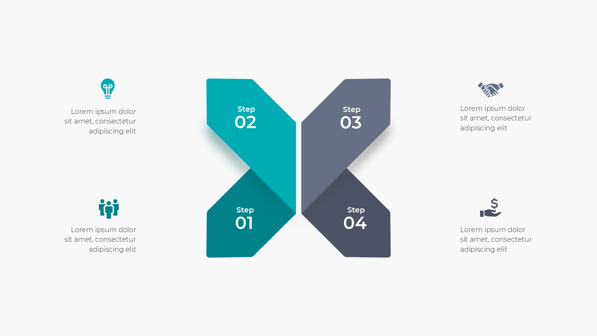 Infographic Solutions [light] slide 3